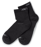 ARC`TERYX Merino 1/4 crew Sock AENSUX7018/BLK MERINO 1/4 CREW SOCK