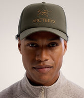 ARC`TERYX grid (liquid trucker Curved AEOFUX7763/TFY BIRD WORD TRUCKER CURVED