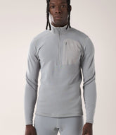 ARC`TERYX as outside straw Big man ATOFMX6266/VOI RHO HEAVYWEIGHT ZIP NECK M