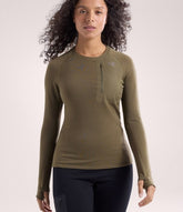 ARC`TERYX Kayer Night crew Big Woman ATOFWX9048/TAT KYANITE BASELAYER CREW W