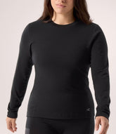 ARC`TERYX Sato Merino Please crew Woman ATPFW08474/BLK SATORO MERINO WOOL CREW W