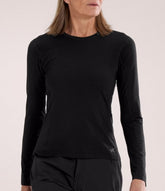 ARC`TERYX Sato SL Merino Please crew Big Woman ATPFW09046/BLK SATORO SL MERINO WOOL CREW W