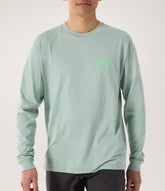 ARC`TERYX Kick Bubble Cotton grid tile LS man ATPSM09537/SGJ KRAGG SUPIMA COTTON BIRD TILE LS M