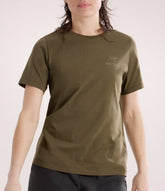 ARC`TERYX Kick SL Cotton Emblem crew shirt SS Woman CREW SS W ATPSW09502/TAT KRAGG SL COTTON EMBLEM CREW SS W