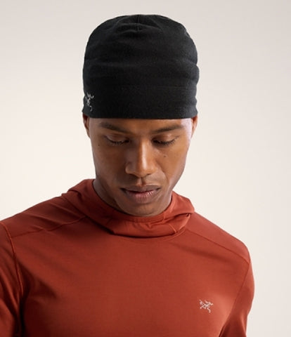 ARC`TERYX as Lightweight Please torque AEOFUX5990/BLK RHO LIGHTWEIGHT WOOL TOQUE