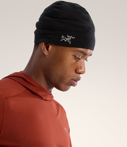 ARC`TERYX as Lightweight Please torque AEOFUX5990/BLK RHO LIGHTWEIGHT WOOL TOQUE