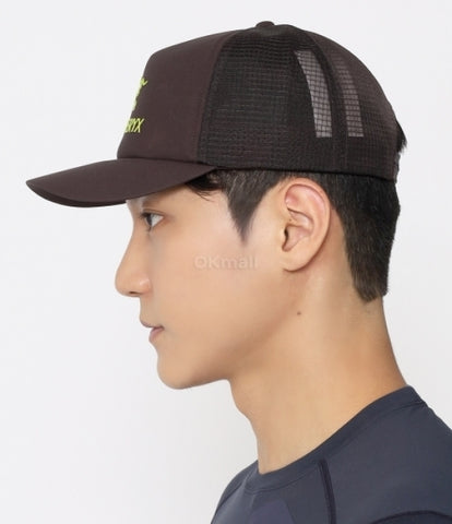 ARC`TERYX grid (liquid trucker Curved AEOFUX7763/PNE BIRD WORD TRUCKER CURVED