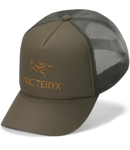ARC`TERYX grid (liquid trucker Curved AEOSUX7763/TFY BIRD WORD TRUCKER CURVED