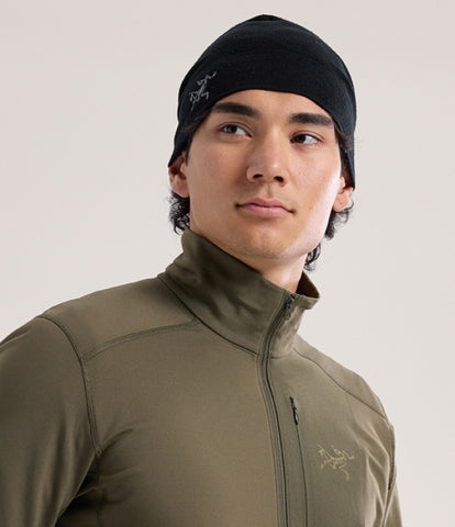 ARC`TERYX as Lightweight Please torque AEPSU05990/BLK RHO LIGHTWEIGHT WOOL TOQUE