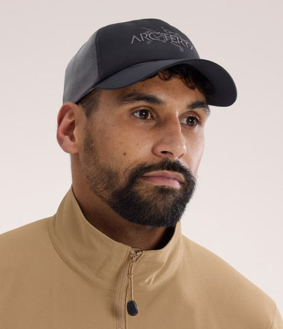 ARC`TERYX grid (liquid trucker Sun AEPSU09488/BKL BIRD WORD TRUCKER HAT