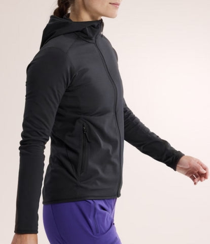 ARC`TERYX Kayer LT Hoodie Woman AJPSW09645/BLK KYANITE LT HOODY W