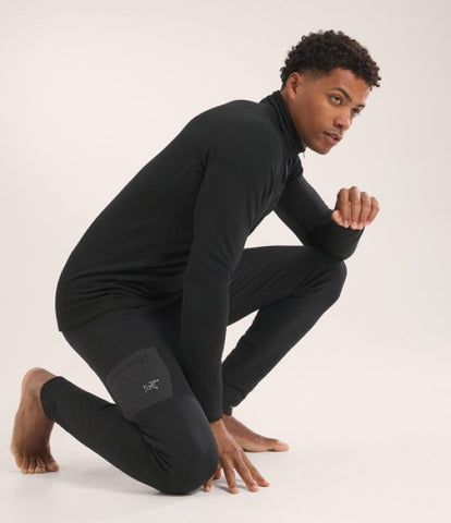 ARC`TERYX as outside Bottom man APOFMX6289/BLK RHO HEAVYWEIGHT BOTTOM M