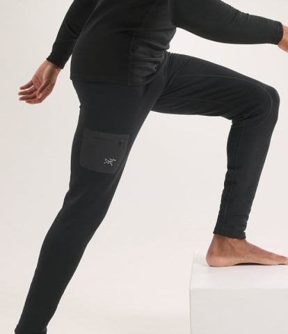 ARC`TERYX as outside Bottom man APOFMX6289/BLK RHO HEAVYWEIGHT BOTTOM M