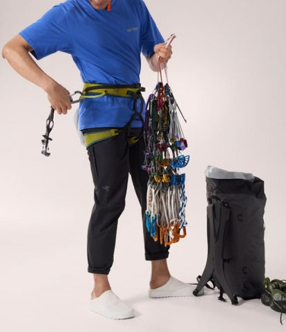 ARC`TERYX Kick Cotton Pants man Sleeve APPFM09530/BLK KRAGG COTTON PANT M R