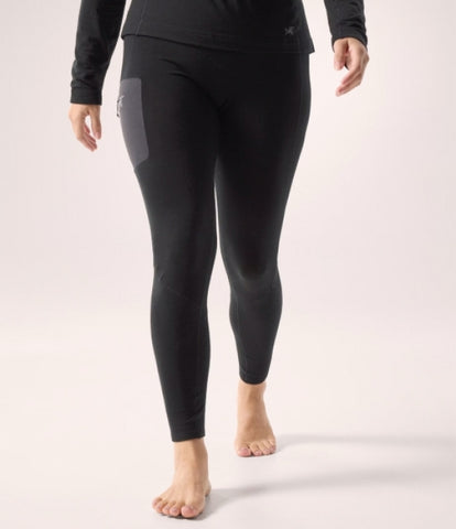 ARC`TERYX Sato Merino Please Bottom Woman APPFW09321/BLK SATORO MERINO WOOL BOTTOM W