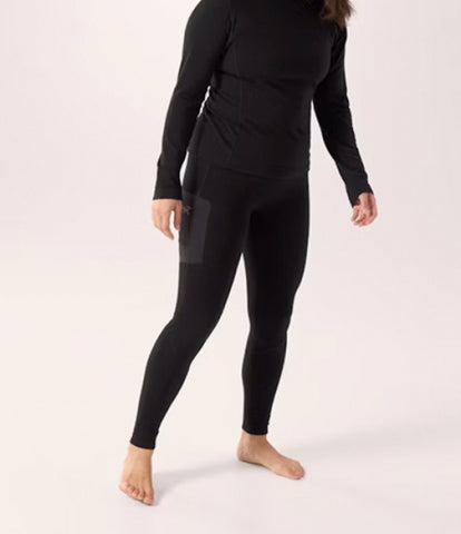 ARC`TERYX Sato Merino Please Bottom Woman APPFW09321/BLK SATORO MERINO WOOL BOTTOM W