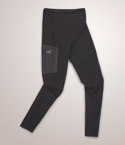 ARC`TERYX Sato Merino Please Bottom Woman APPFW09321/BLK SATORO MERINO WOOL BOTTOM W