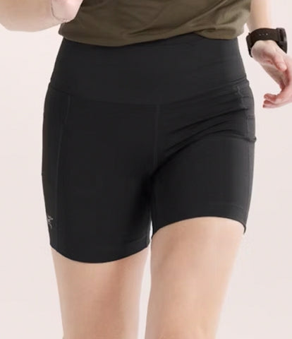 ARC`TERYX Etcent Highlight Utility Shorts 6 inch Woman APPSW07696/BLK ESSENT HIGH-RISE UTILITY SHORT 6 W