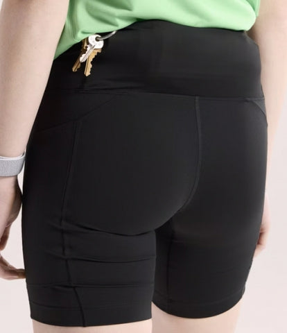ARC`TERYX Etcent Highlight Utility Shorts 8 Woman APPSW09522/BLK ESSENT HIGH-RISE UTILITY SHORT 8 W