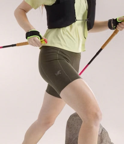 ARC`TERYX Etcent Highlight Utility Shorts 8 Woman APPSW09522/TAT ESSENT HIGH-RISE UTILITY SHORT 8 W