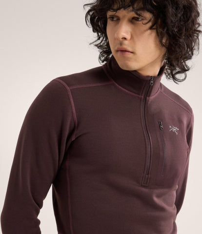 ARC`TERYX as outside straw Big man ATOFMX6266/PNT RHO HEAVYWEIGHT ZIP NECK M