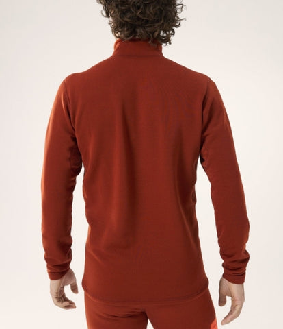 ARC`TERYX as outside straw Big man ATOFMX6266/SQS RHO HEAVYWEIGHT ZIP NECK M