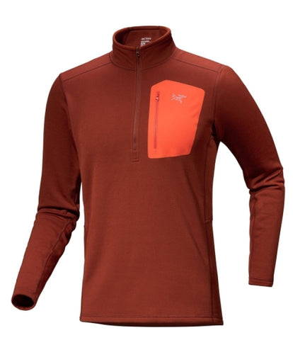 ARC`TERYX as outside straw Big man ATOFMX6266/SQS RHO HEAVYWEIGHT ZIP NECK M