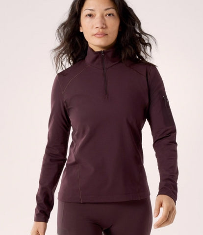 ARC`TERYX as straw Big Woman ATOFWX7336/PNT RHO ZIP NECK W