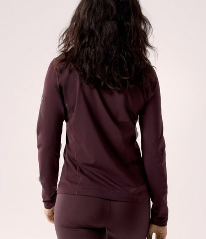 ARC`TERYX as straw Big Woman ATOFWX7336/PNT RHO ZIP NECK W