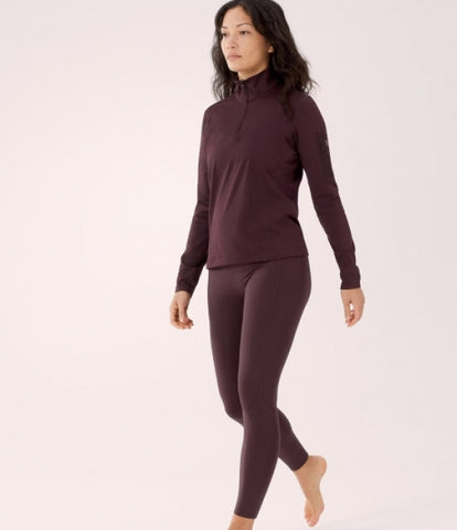 ARC`TERYX as straw Big Woman ATOFWX7336/PNT RHO ZIP NECK W