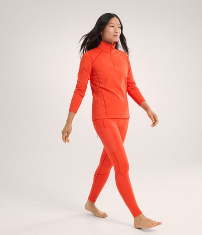 ARC`TERYX as straw Big Woman ATOFWX7336/SOR RHO ZIP NECK W