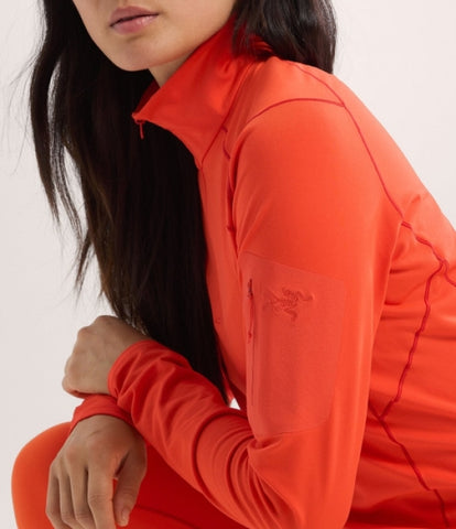 ARC`TERYX as straw Big Woman ATOFWX7336/SOR RHO ZIP NECK W