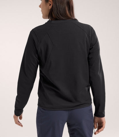 ARC`TERYX delta crew Woman ATOFWX7711/BLK DELTA CREW W