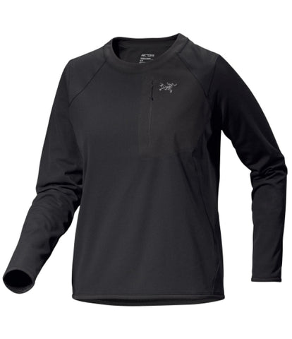 ARC`TERYX delta crew Woman ATOFWX7711/BLK DELTA CREW W