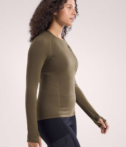 ARC`TERYX Kayer Night crew Big Woman ATOFWX9048/TAT KYANITE BASELAYER CREW W