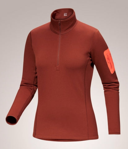 ARC`TERYX Kayer Night straw Big Woman ATOFWX9065/SQS KYANITE BASELAYER ZIP NECK W