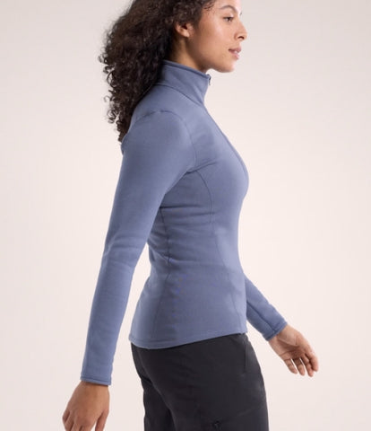 ARC`TERYX Kayer Night straw Big Woman ATOFWX9065/STR KYANITE BASELAYER ZIP NECK W