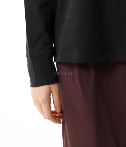 ARC`TERYX Akiop Intaria t-shirt Woman ATOFWX9428/BLK ARCHAEOPTERYX LOGO LS W