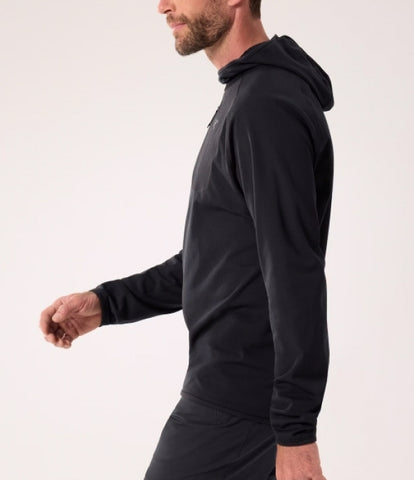 ARC`TERYX delta pullover Hoodie man ATPFM07744/BLK DELTA PULLOVER HOODY M