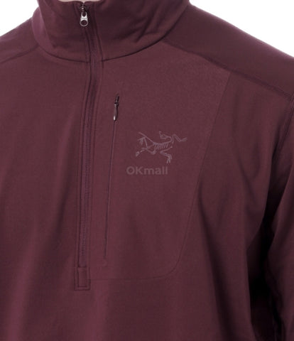 ARC`TERYX as LT straw Big man ATPFM09425/MAJ RHO LT ZIP NECK M