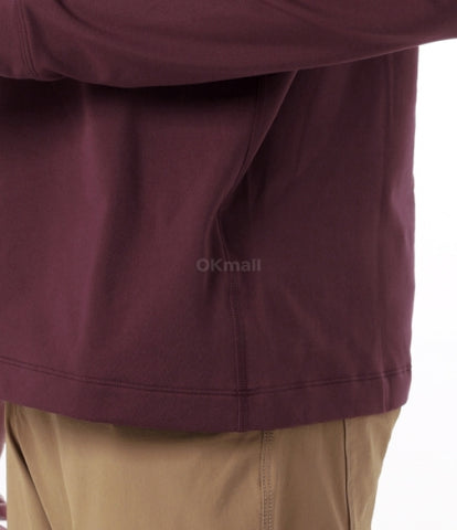 ARC`TERYX as LT straw Big man ATPFM09425/MAJ RHO LT ZIP NECK M