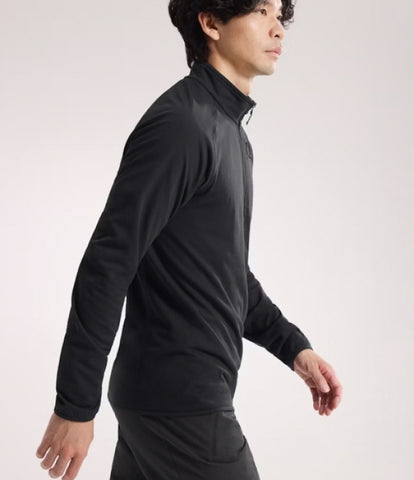 ARC`TERYX delta 1/2 straw Big man ATPFM10550/BLK DELTA 1/2 ZIP M