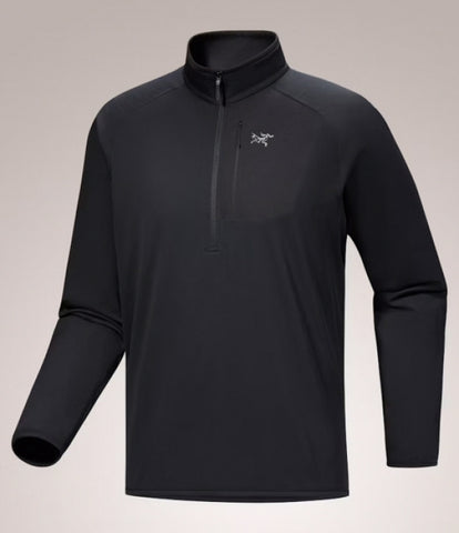 ARC`TERYX delta 1/2 straw Big man ATPFM10550/BLK DELTA 1/2 ZIP M