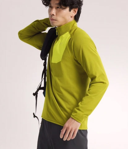 ARC`TERYX delta 1/2 straw Big man ATPFM10550/OME DELTA 1/2 ZIP M