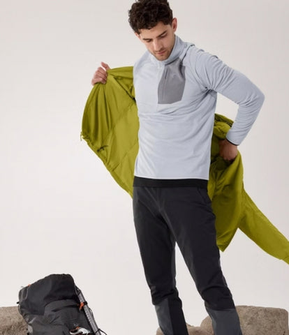 ARC`TERYX delta 1/2 straw Big man ATPFM10550/SVO DELTA 1/2 ZIP M