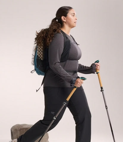 ARC`TERYX Theme crew Big shirt LS Woman ATPFW06914/BHR TAEMA CREW LS W