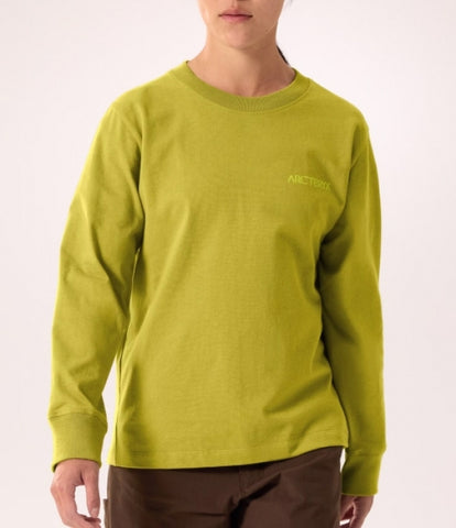 ARC`TERYX Kick Cotton grid crew Big shirt LS Woman ATPFW08469/OME KRAGG COTTON BIRD CREW LS W