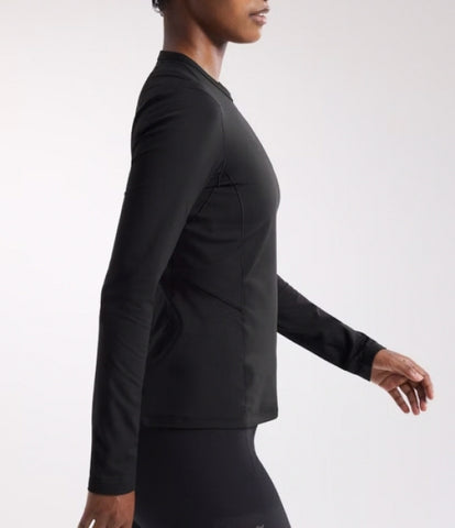 ARC`TERYX as crew Woman ATPFW08472/BLK RHO CREW W