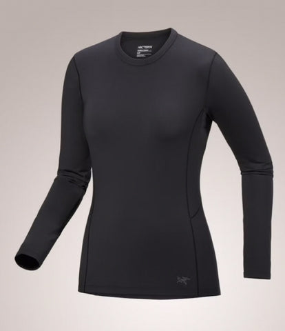 ARC`TERYX as crew Woman ATPFW08472/BLK RHO CREW W