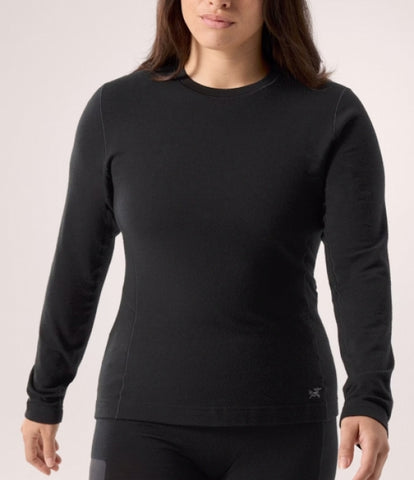 ARC`TERYX Sato Merino Please crew Woman ATPFW08474/BLK SATORO MERINO WOOL CREW W